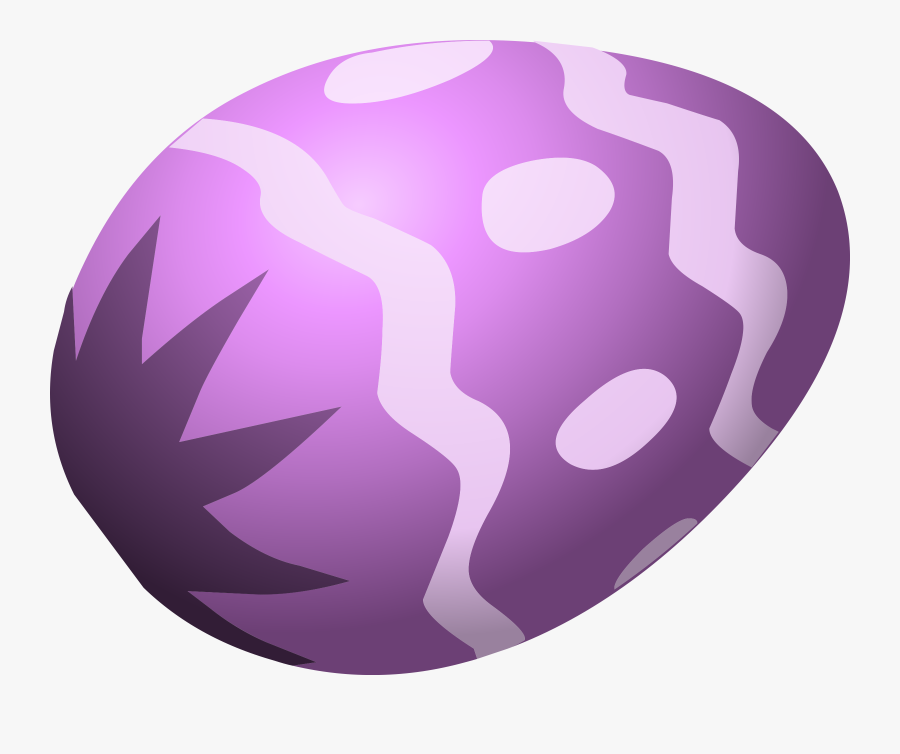 Food Egghunt Egg - Purple Easter Eggs Png, Transparent Clipart