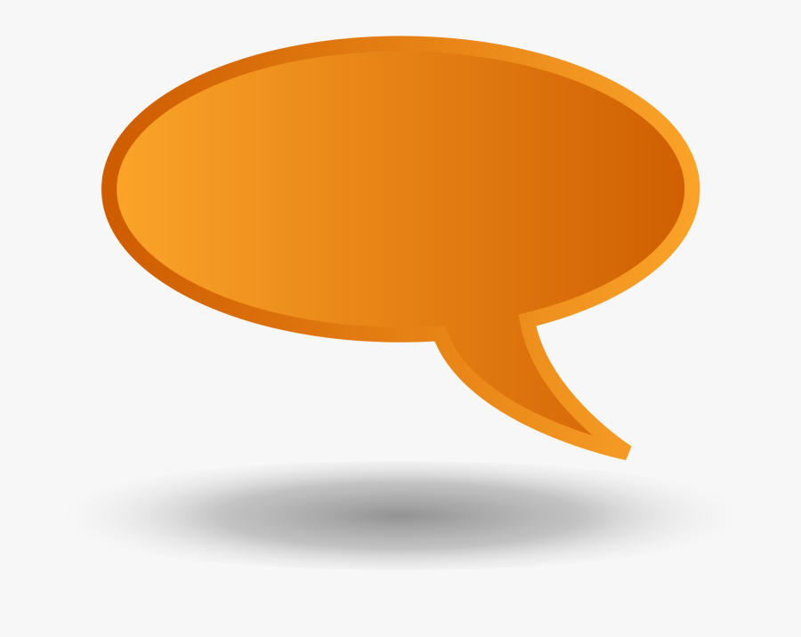 File Chat Svg Wikimedia - Orange Bubble Chat, Transparent Clipart