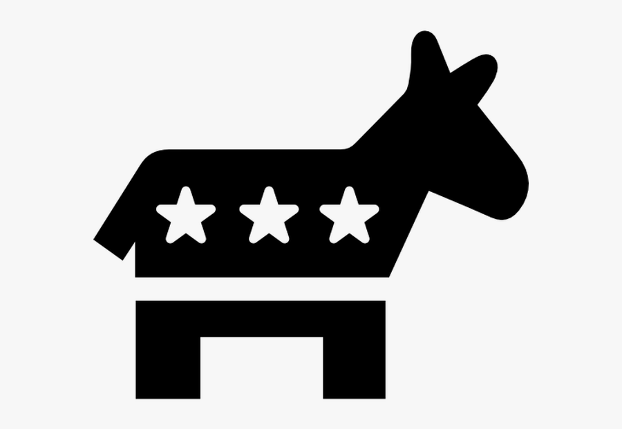 Flag Of The United States Democratic Party Flag Of - Democratic Flag, Transparent Clipart