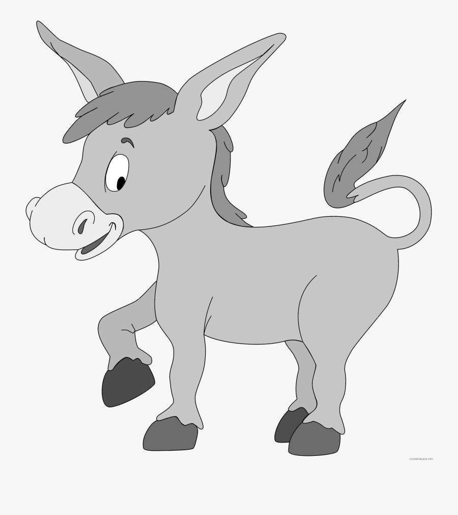 Politics Clipart Democrat Donkey - Clipart Transparent Farm Animals, Transparent Clipart