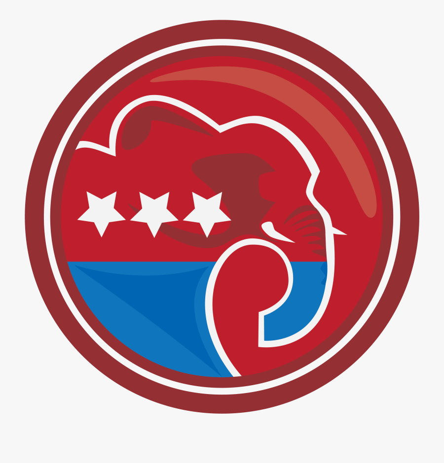 Republican Party Elephant Clipart - Republican Party Phone, Transparent Clipart
