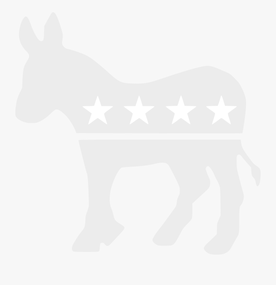 Democrats Donkey Light Grey - Dont Give A Rats Ass, Transparent Clipart