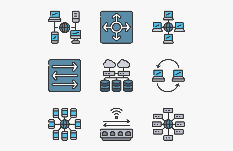 11,083 Free Vector Icons - Server Icons, Transparent Clipart