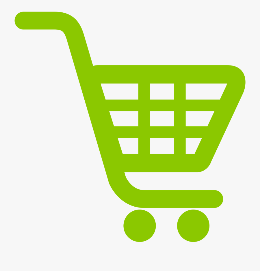Transparent Trolley Clipart - Red Shopping Cart Icon, Transparent Clipart