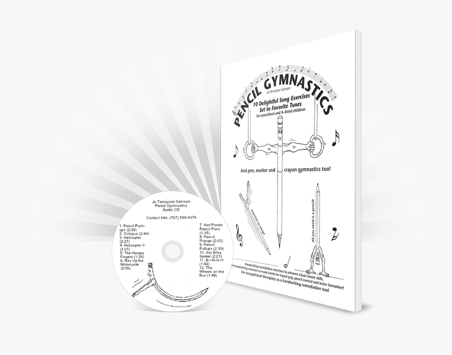 Pencil Gymnastics Program - Cd, Transparent Clipart