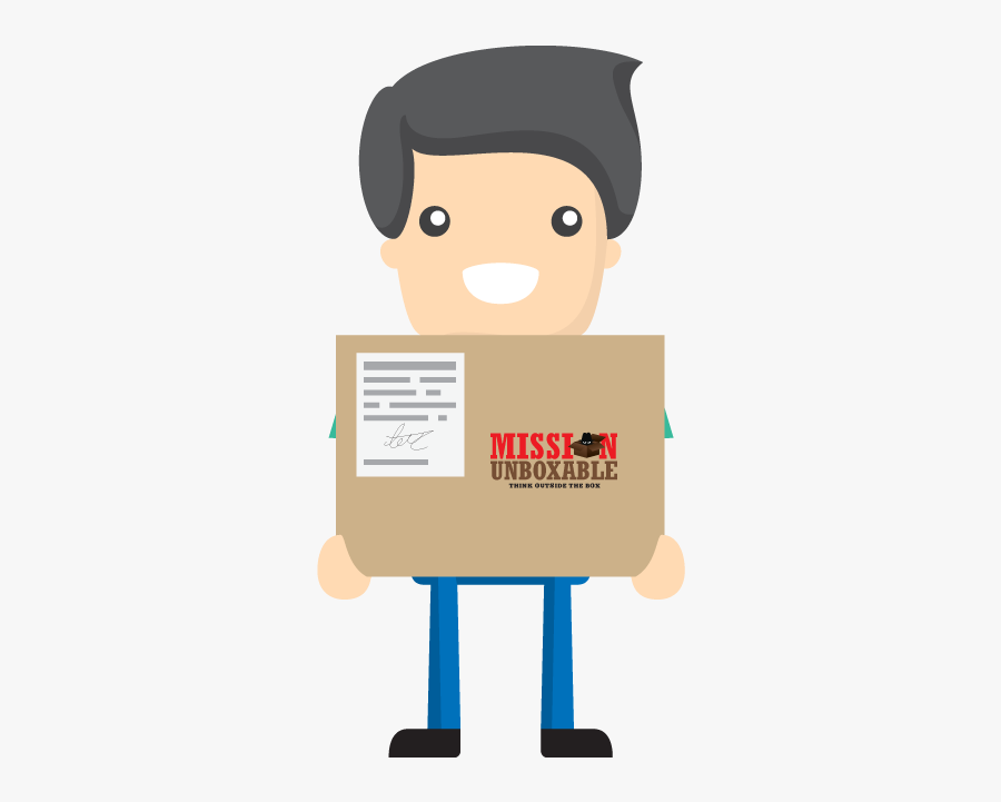 Mission Unboxable - Cartoon, Transparent Clipart