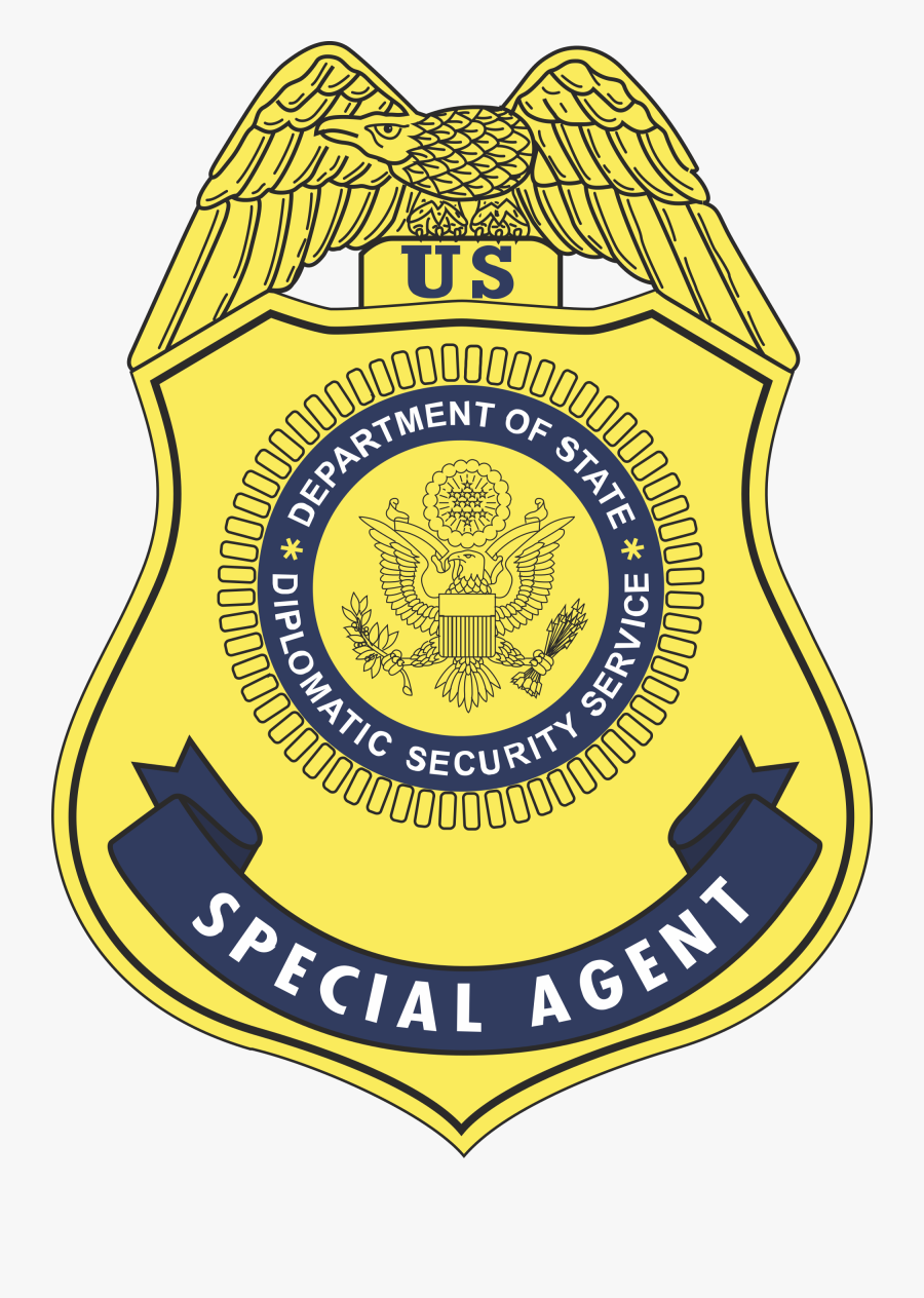 Clip Art Of The United States - Diplomatic Security Service Logo, Transparent Clipart