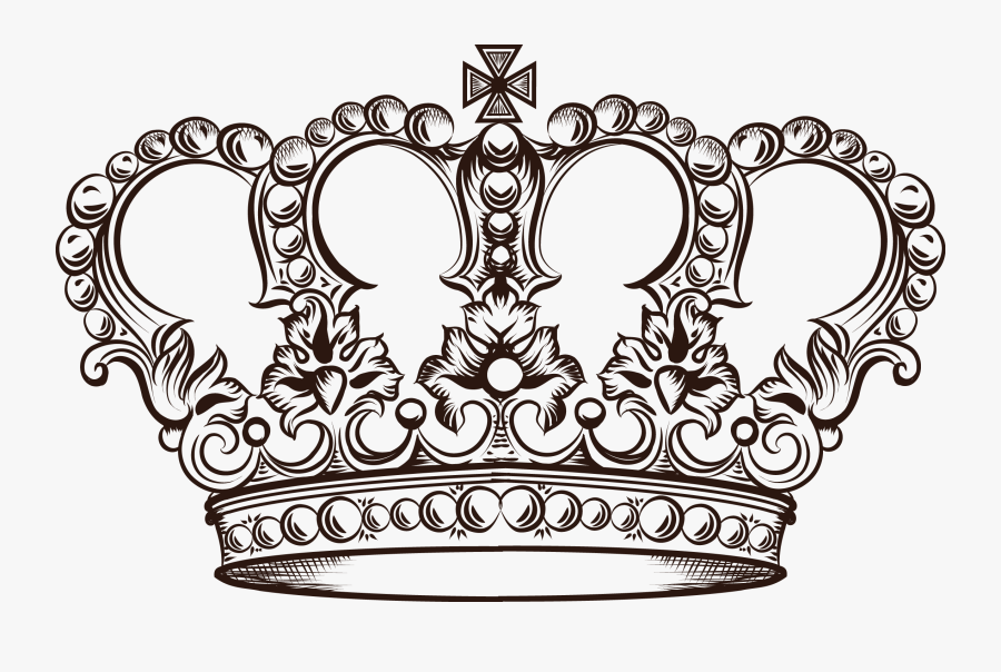 Europe Euclidean Vector Crown Plot Free Png Hq Clipart - Crown Vintage Vector Png, Transparent Clipart