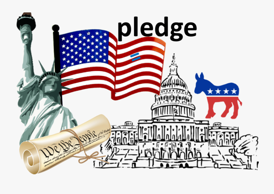 United States Clipart Political - American Flag Clipart Transparent Usa Flag, Transparent Clipart