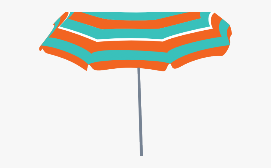 Transparent Beach Umbrella And Chair Png - Clip Art, Transparent Clipart