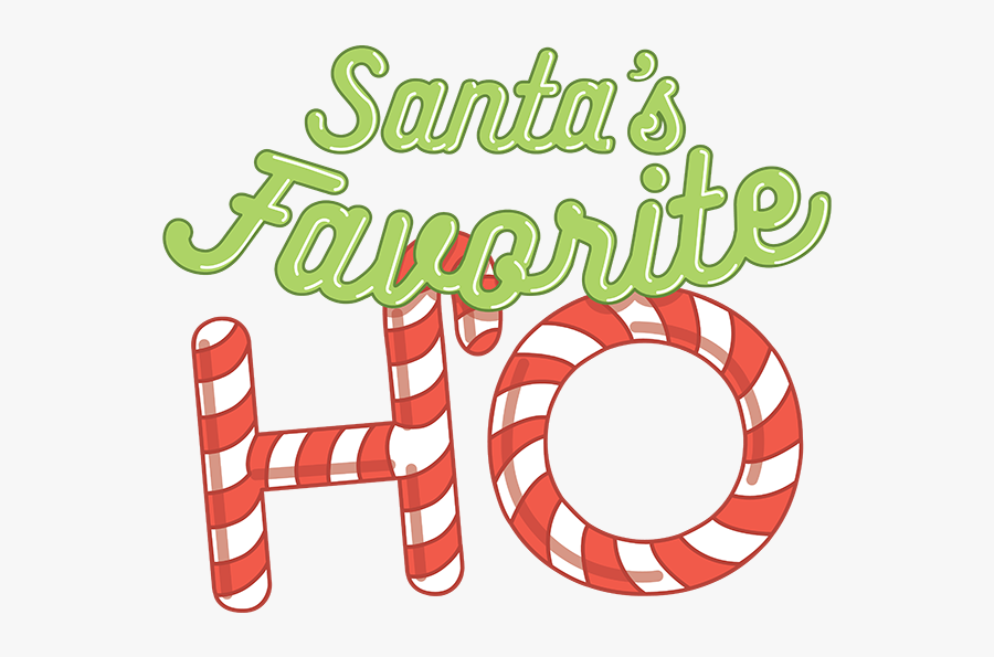 Men Sweatshirt - Santa's Favorite Ho Print Out, Transparent Clipart