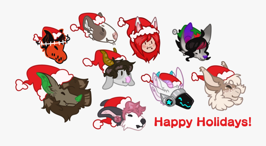 Ho Ho Ho Beanies - Cartoon, Transparent Clipart