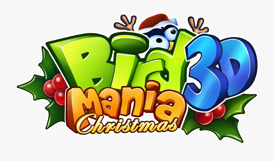 Logo5 6 Pl Ho Ho Ho Bird Mania Is Back In A Christmas - Bird Mania 3d, Transparent Clipart