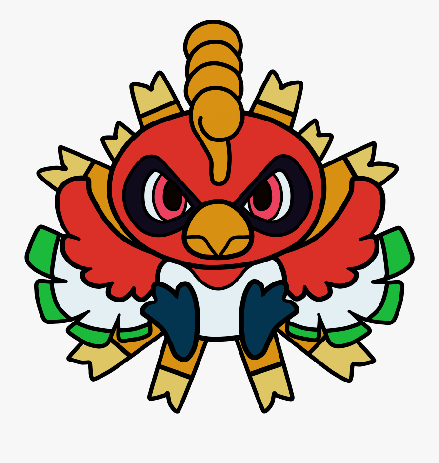 Ho-oh Pokedoll Art , Png Download - Cartoon, Transparent Clipart