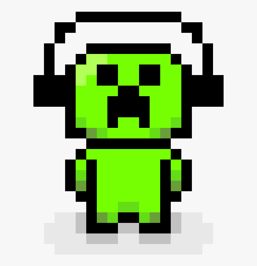Danganronpa 8 Bit Sprite Base Clipart , Png Download - Pixel Art Creeper, Transparent Clipart