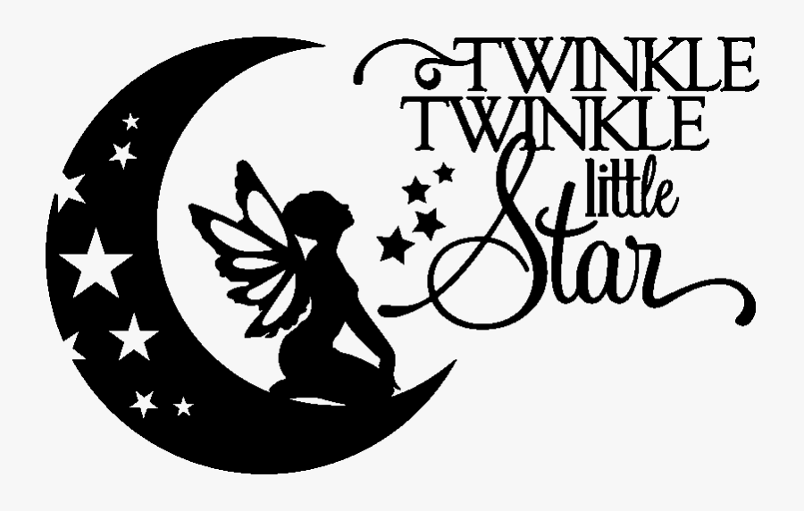 Twinkle, Twinkle, Little Star Silhouette Logo Art - Twinkle Twinkle Little Star Do You Know, Transparent Clipart