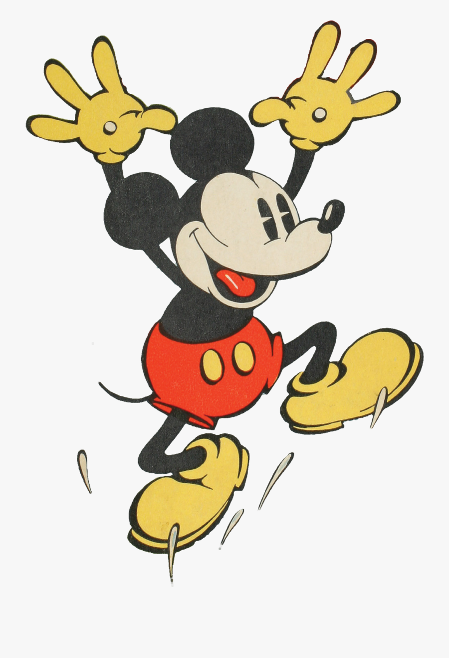 Mickey Mouse, Transparent Clipart