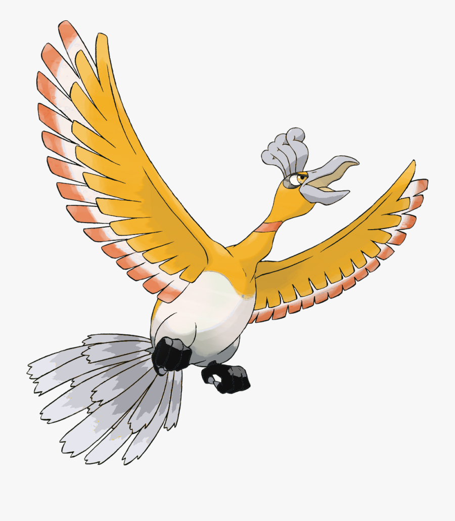 Image Ho Oh Shiny - Ho Ho Pokemon, Transparent Clipart