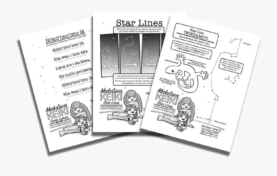 Free Printable Learning Guide For "a Hawaiian Lullaby - Cartoon, Transparent Clipart