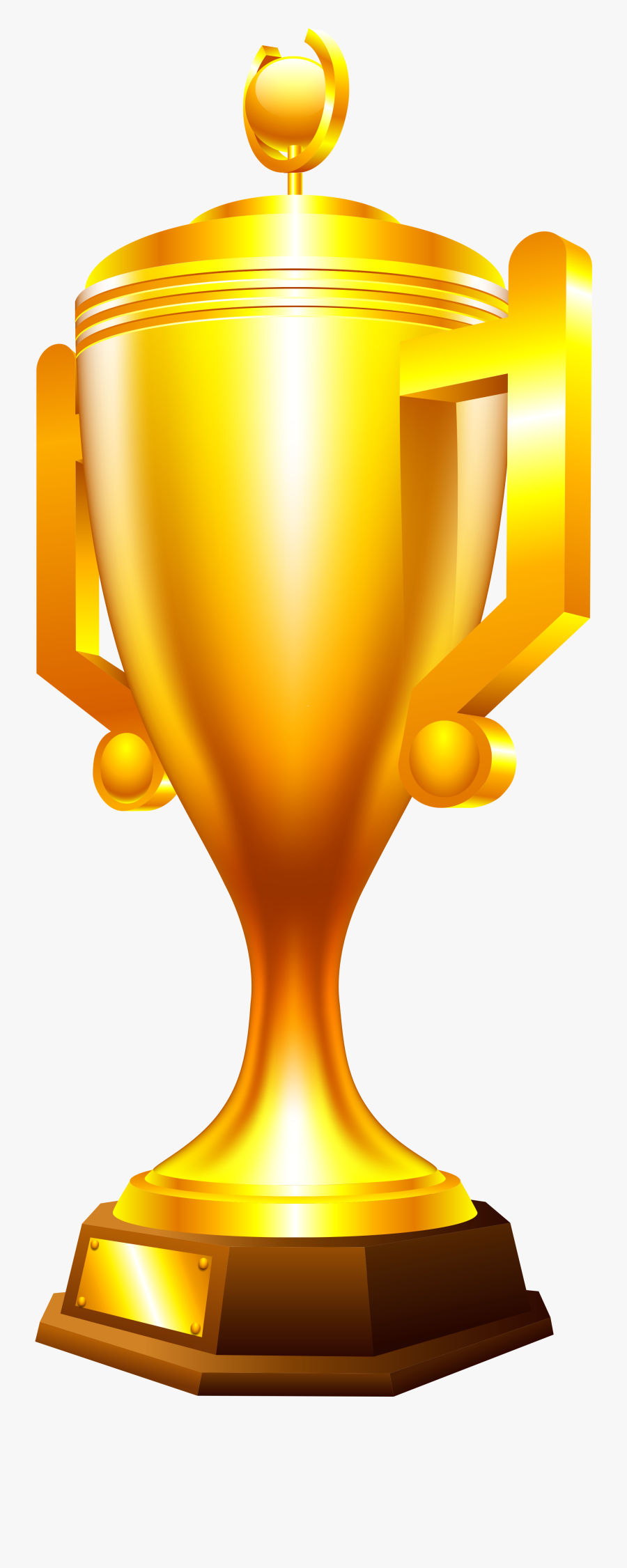 Baseball Clipart Trophy Award - Gold Cup 2019 Png, Transparent Clipart