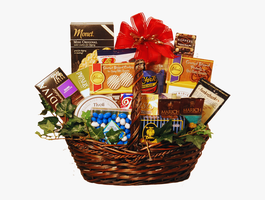 Корзина сладостей. Корзина с подарками. Gift Basket. Корзинка вкусностей для пожилого человека.