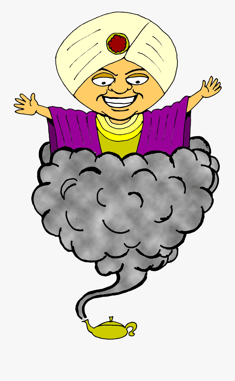 Genie 20clipart - Clip Art Genie, Transparent Clipart
