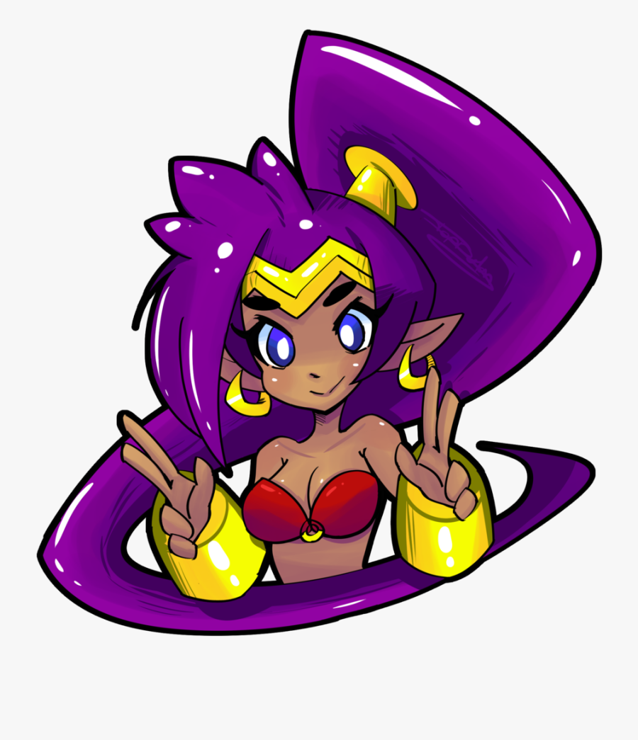 Shantae Genie Fanart By Topdylan Shantae Genie Fanart - Shantae, Transparent Clipart