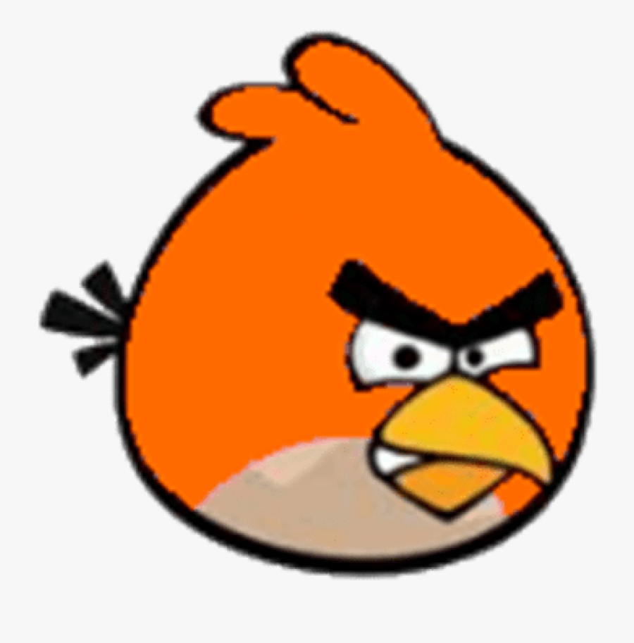 Transparent Angry Clipart - Red Angry Birds Characters, Transparent Clipart