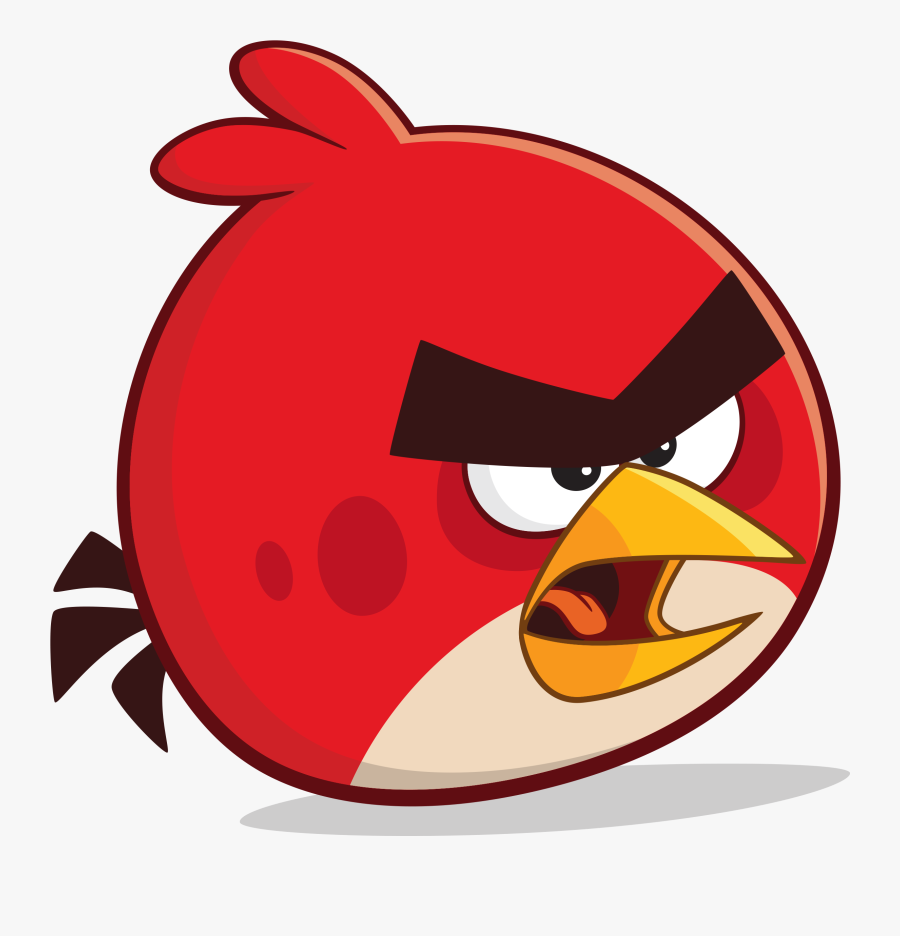 Start The Adventure - Angry Birds Dream Blast Red, Transparent Clipart