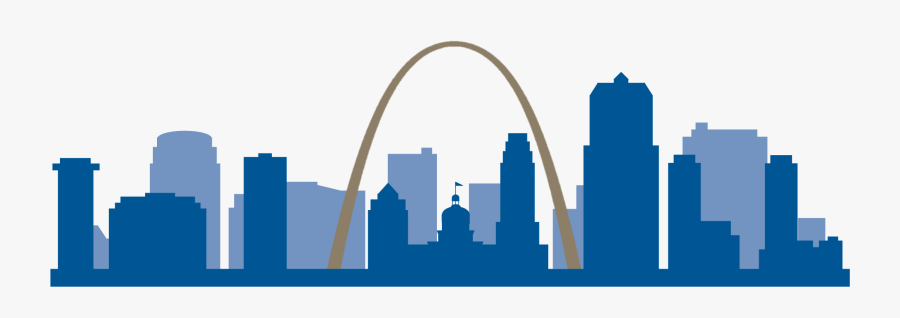 Svg Black And White Stock Gateway Arch Area Business - St Louis Arch Png, Transparent Clipart