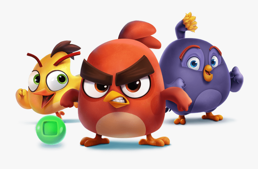 Animated Cartoon,angry Game Art,fictional Character - Rovio Angry Birds Dream Blast, Transparent Clipart