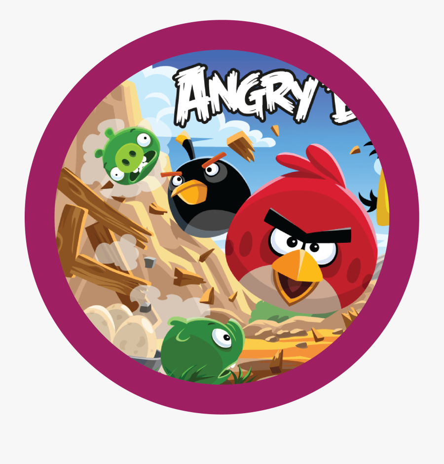 Angry Birds Happy Code - Game Angry Birds, Transparent Clipart