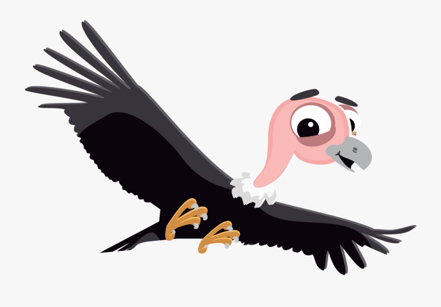 Vulture Bird Clipart - Cute Vulture Clipart, Transparent Clipart