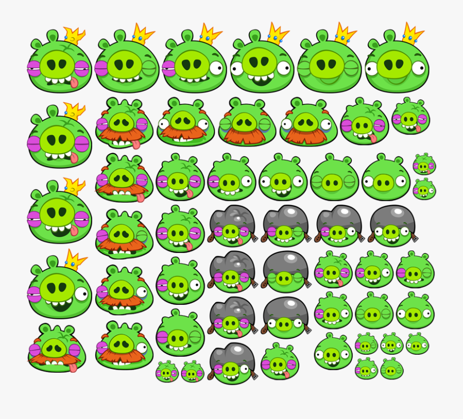 Startup Time - Angry Birds Chrome Pigs, Transparent Clipart