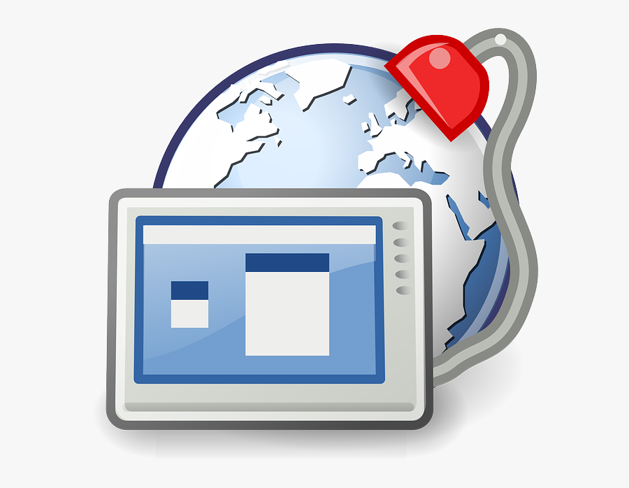 Preferences Desktop Remote Desktop Svg Clip Arts - Internet Png Transparent Background, Transparent Clipart