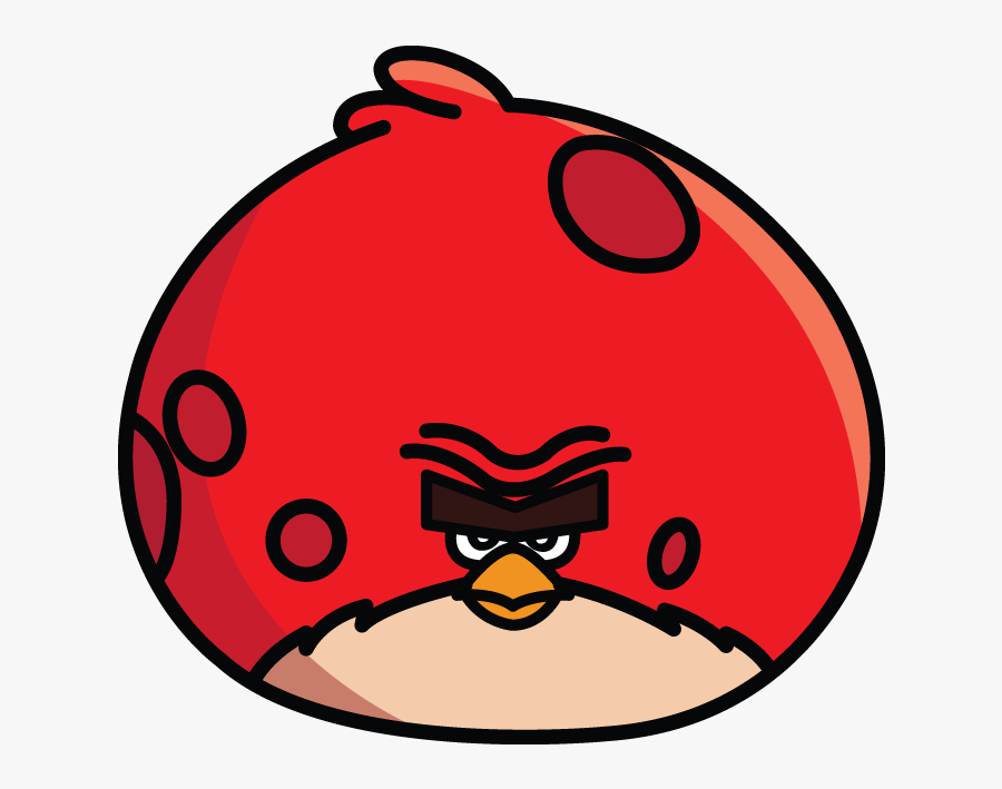 Transparent Angrybird Clipart - Easy Drawings Angry Birds, Transparent Clipart