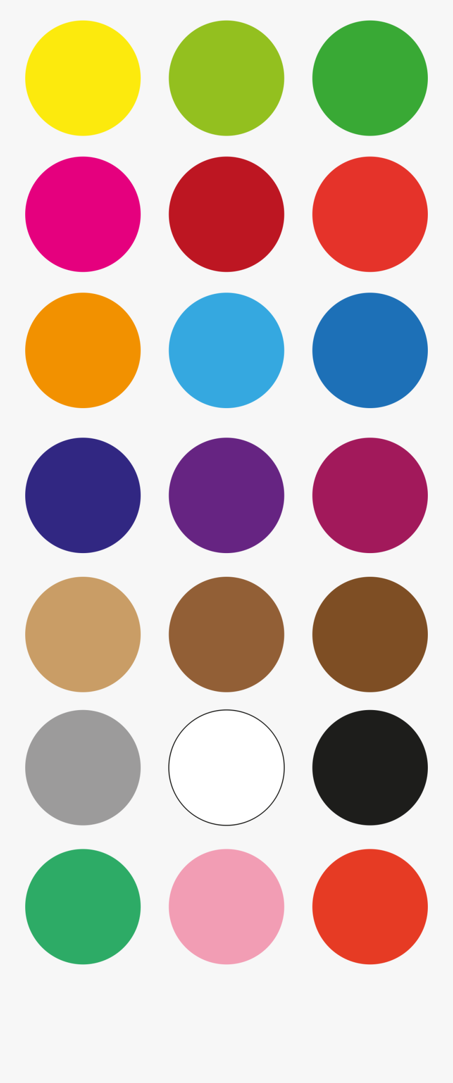 Clip Art Big Image Png - Simple Color Palette Transparent, Transparent Clipart