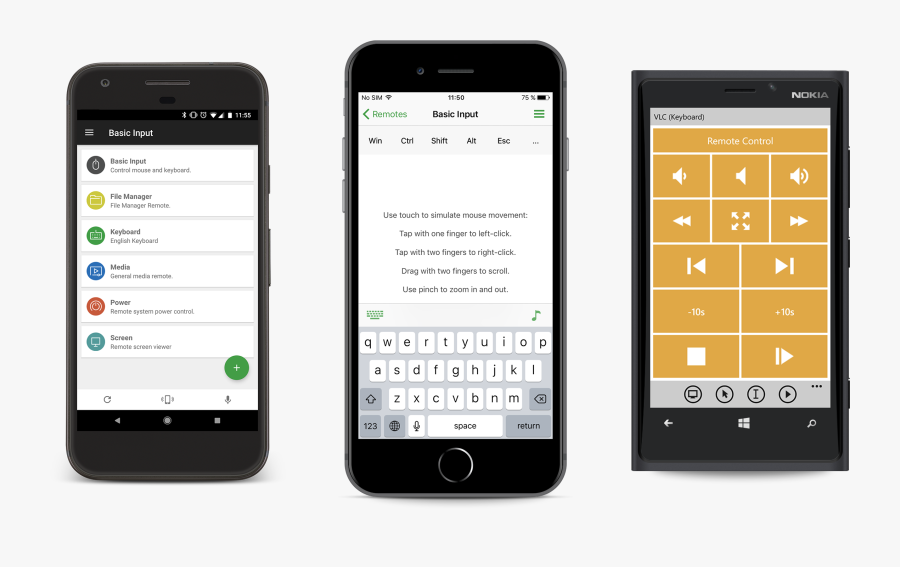 Unified Remote Remote Control App For Your Computer - Unified Remote, Transparent Clipart