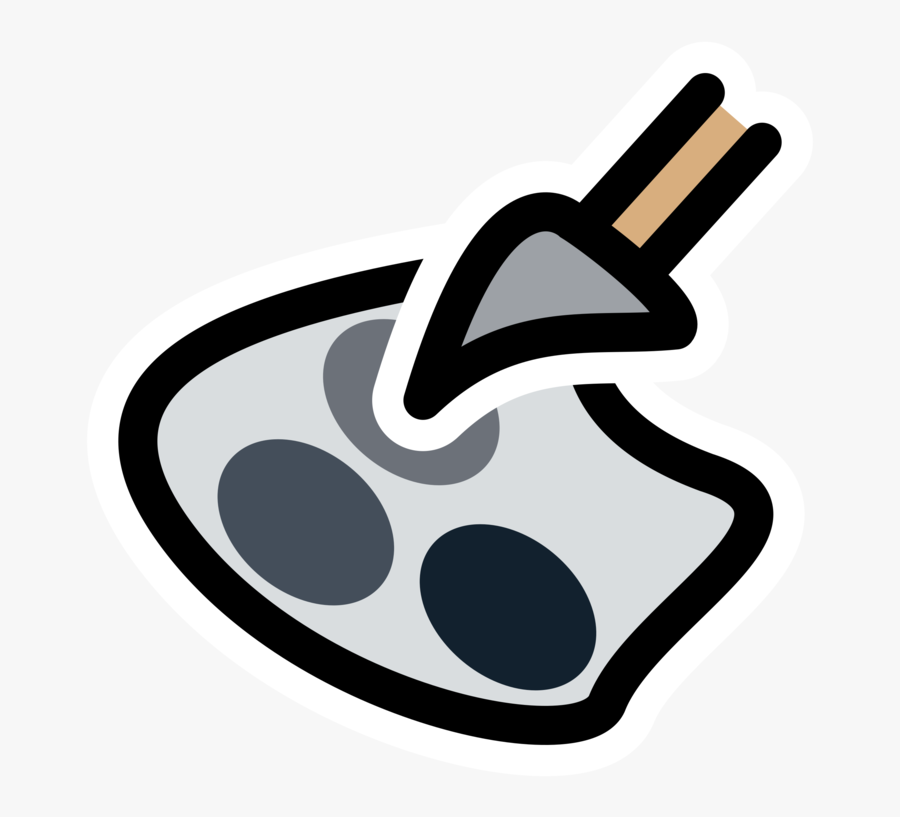 Symbol,hand,logo - Palette Drawing Icon, Transparent Clipart