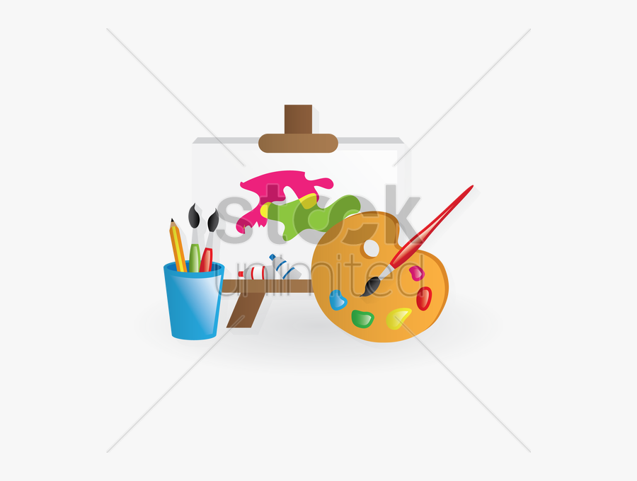 Palette Clipart Art Class - Illustration, Transparent Clipart