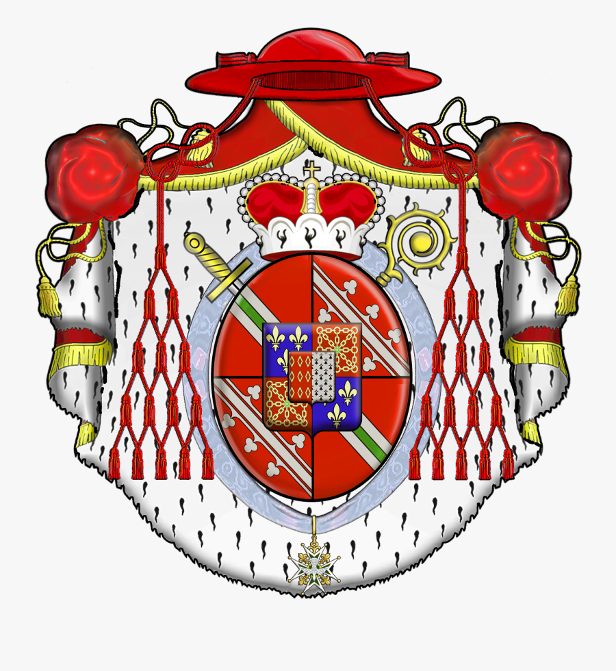 Armoiries Du Cardinal Louis-constantin De Rohan, Transparent Clipart
