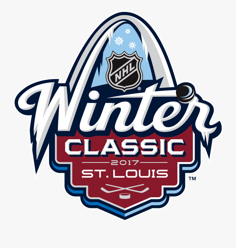 St Louis Blues Winter Classic Logo 2017, Transparent Clipart