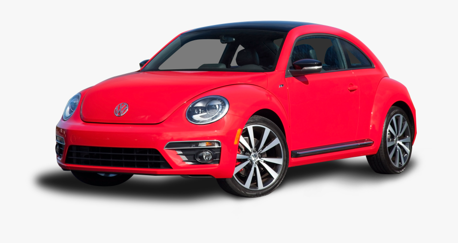 Red Volkswagen Beetle Car Png Image - Volkswagen Beetle 2018 Red, Transparent Clipart