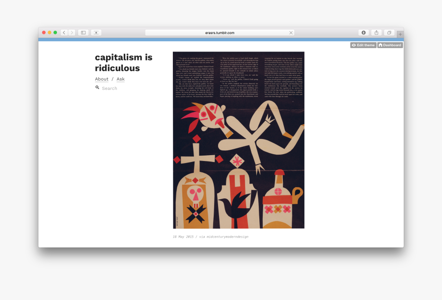 Clip Art Making A Tumblr Theme - Multimedia Software, Transparent Clipart