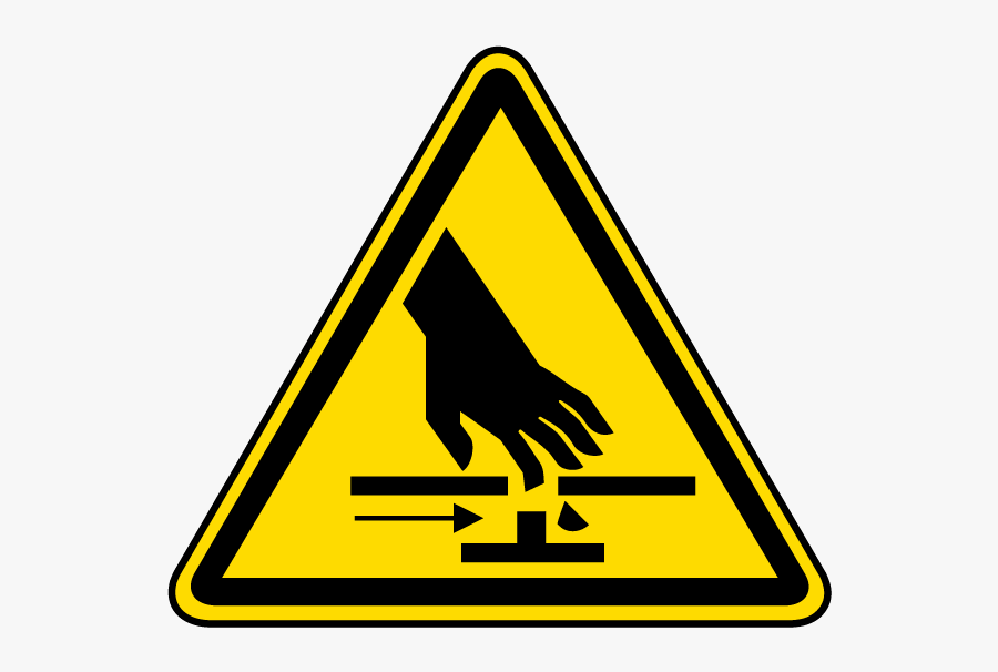 Transparent Telekinesis Clipart - Moving Parts Warning Sign, Transparent Clipart