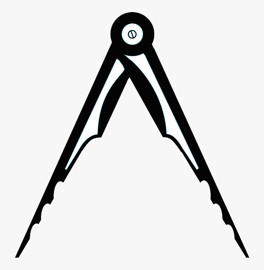 Mason Square And Compass - Square And Compass Freemason, Transparent Clipart
