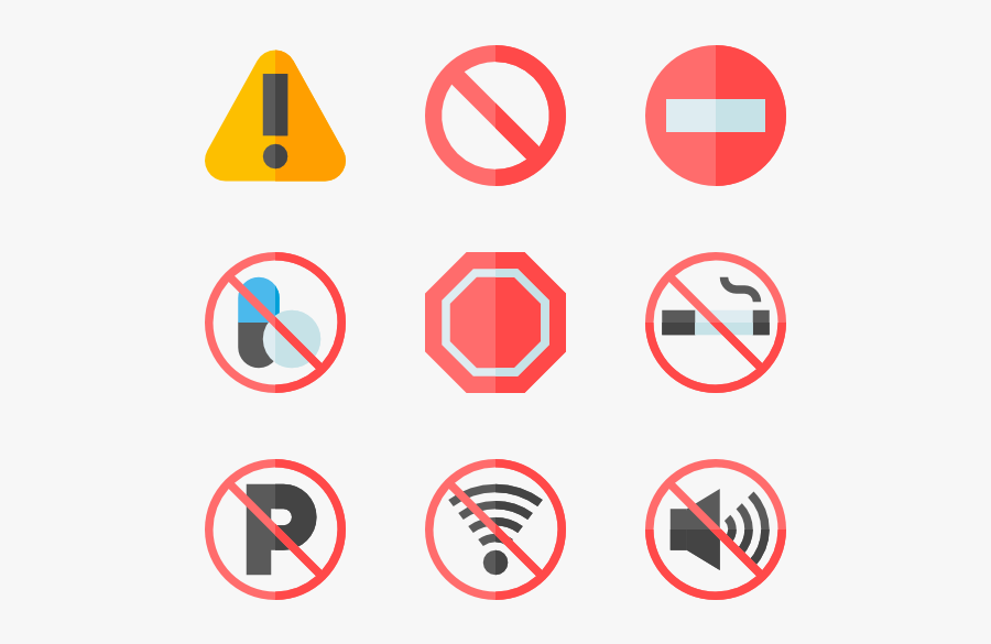 Public Signs - Public Signs And Icons, Transparent Clipart