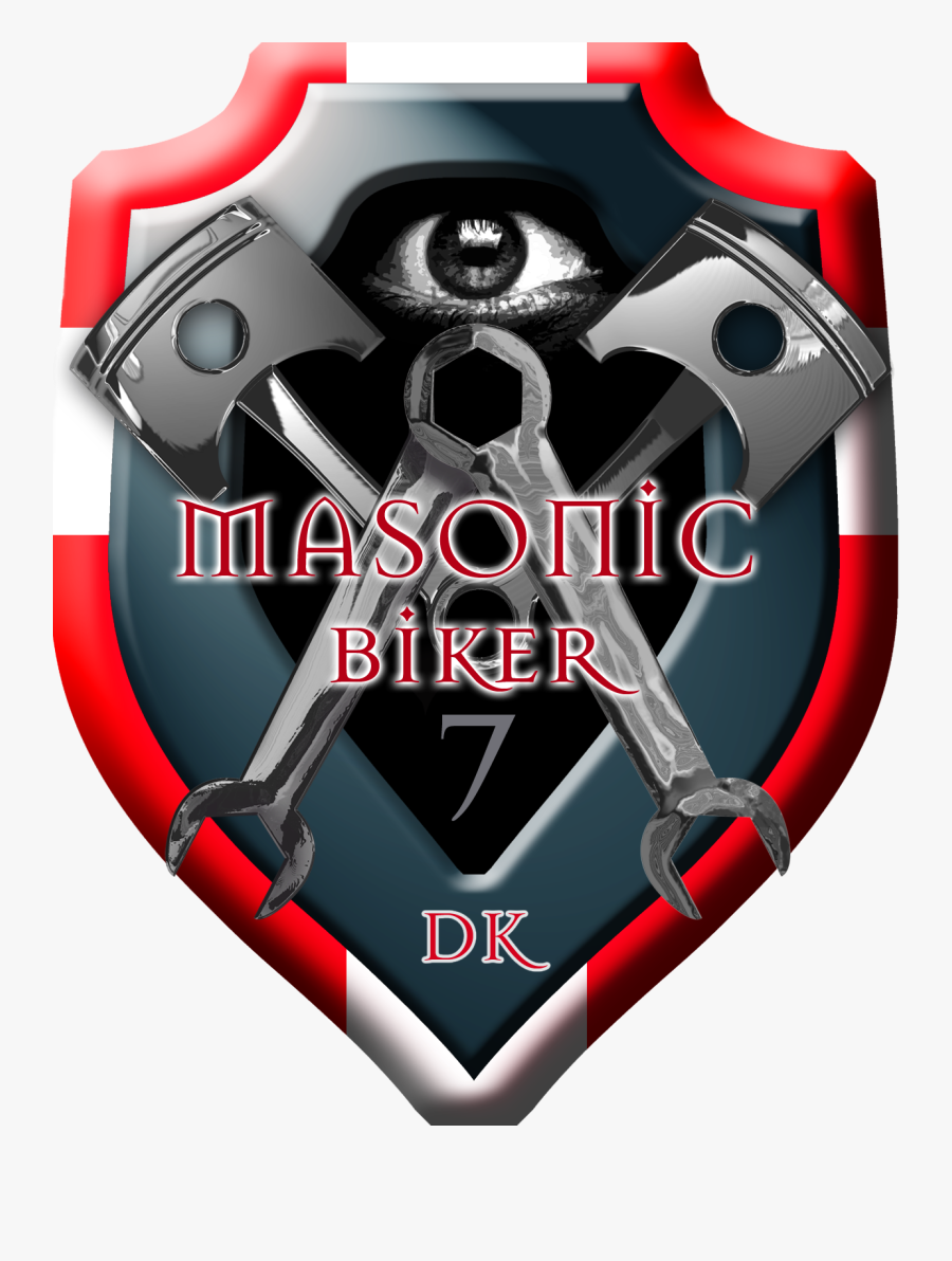 Masonic Biker Danmark Freemason On Motorcycles - Masonic Biker, Transparent Clipart