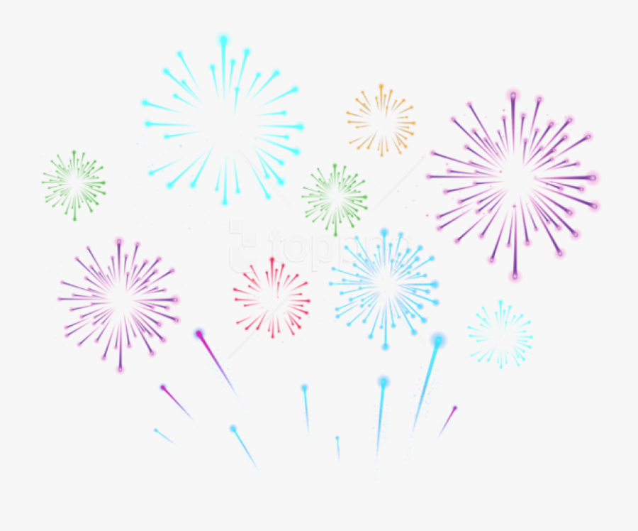 Free Png Fireworks Transparent Png - Transparent Background Fireworks Clipart, Transparent Clipart