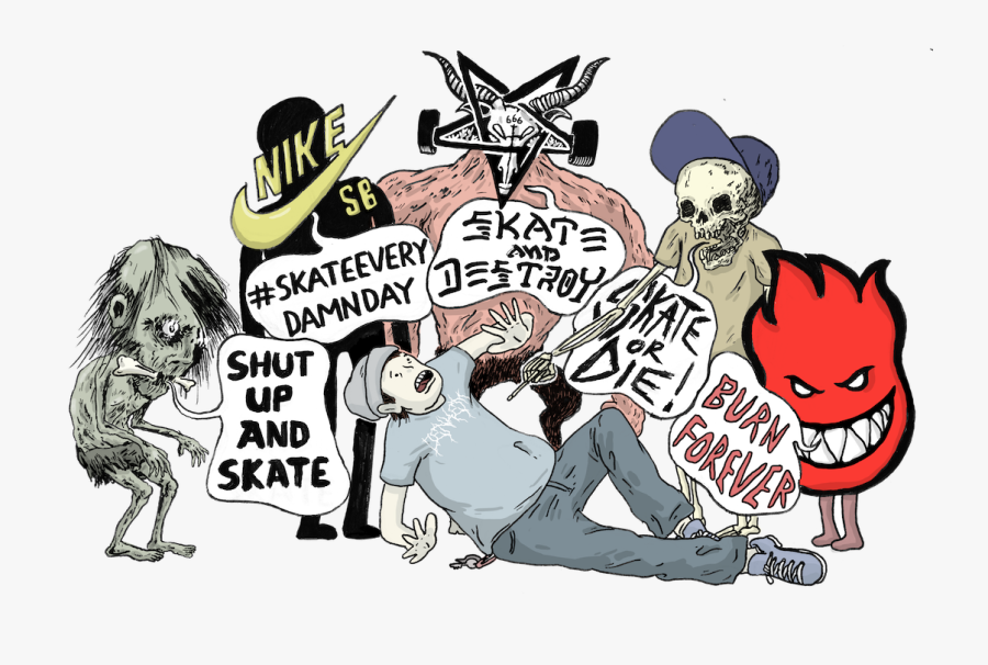 Transparent Die Clipart - Posers You Don T Even Skate, Transparent Clipart